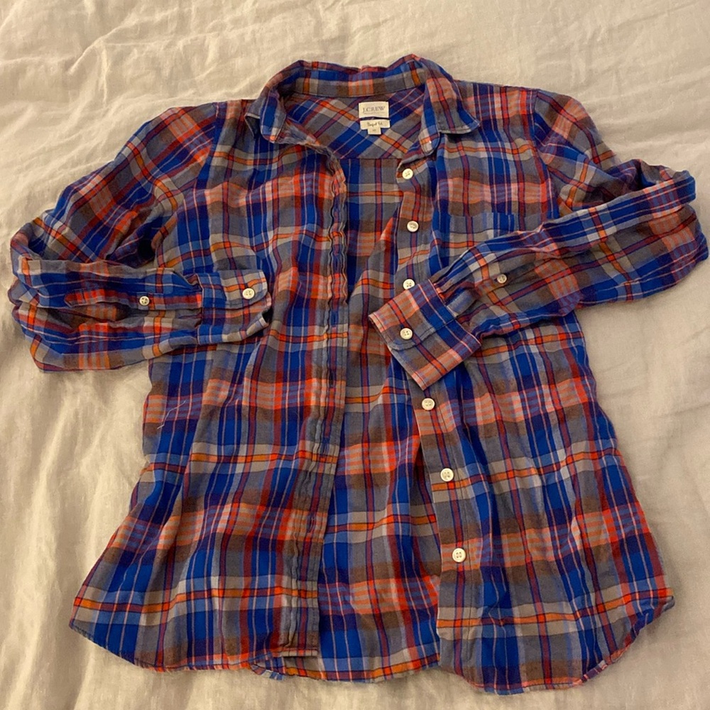 J.Crew perfect fit flannel